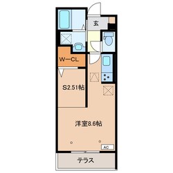 エスペランサＳⅧの物件間取画像